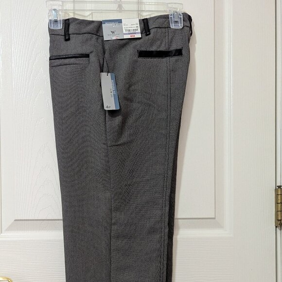 Worthington Pants - Worthington 4P Modern Fit Trousers, Slim leg, NWT, Gray